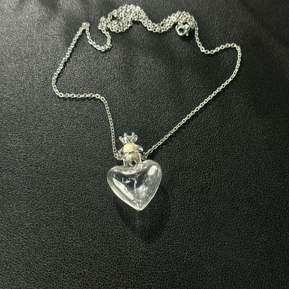 [Christmas Gift] Refillable Heart Perfume Necklace-Romantic Christmas Gift for Girlfriend | Viral Scent